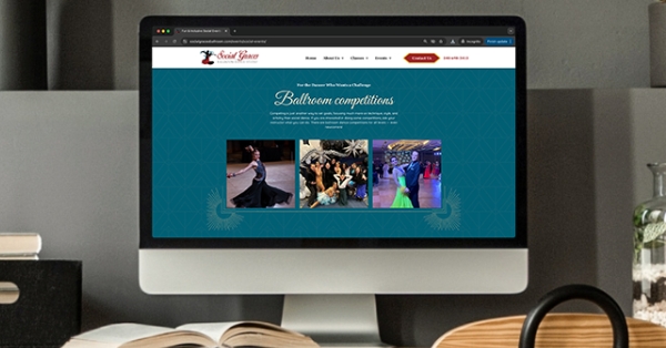 boost local website design for dance studios - dance studio website design