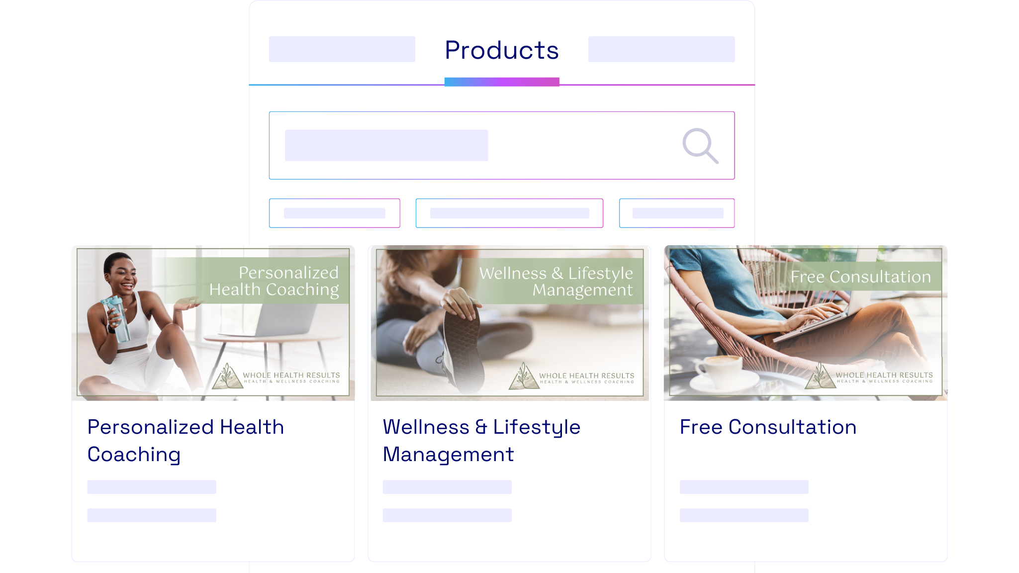 whole health results - health coach marketing - business listing - local seo - google business profile