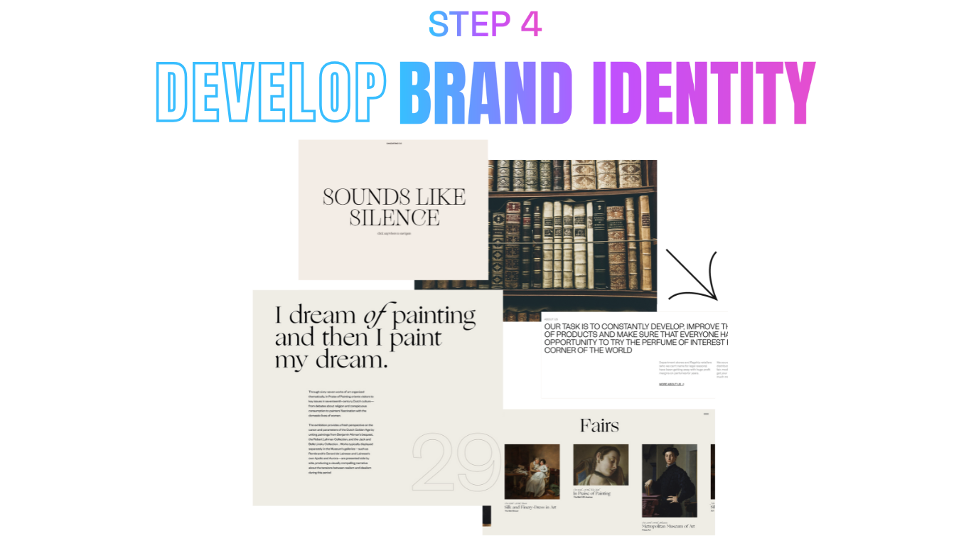 develop brand identity