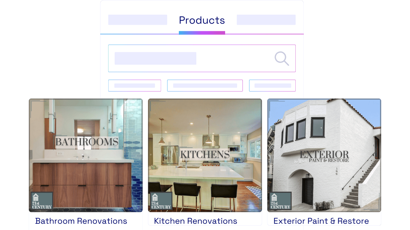 21st century home improvement - construction marketing - home services marketing - google business profile branding