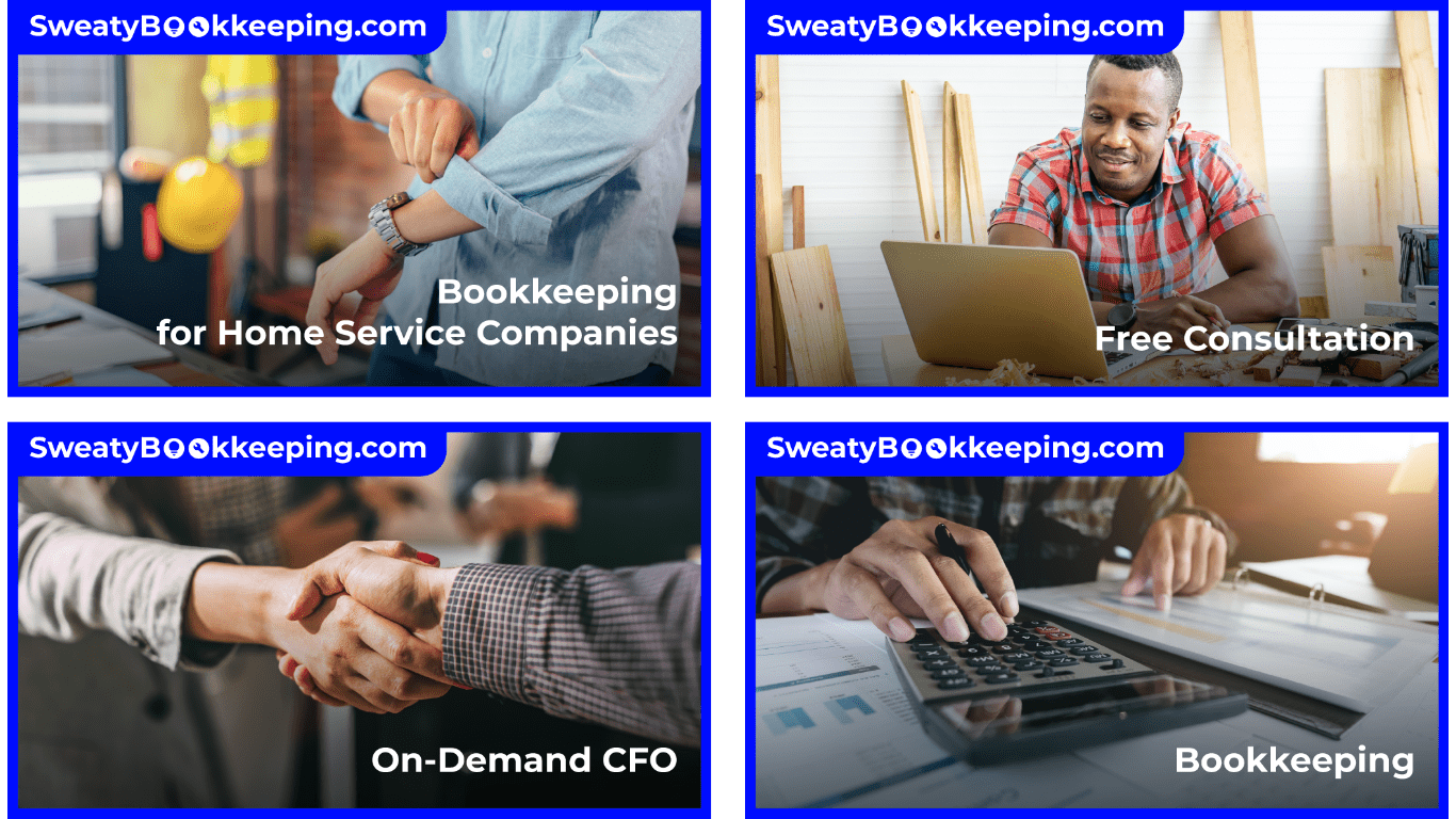 sweaty bookkeeping - google business profile branding - bookkeeper marketing