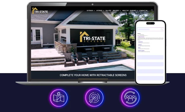 construction marketing agency - windows and doors marketing agency - tri-state screens - boost local small business marketing agency